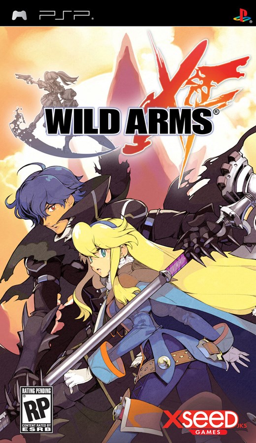 PSP《荒野兵器XF》Wild Arms XF 美版金手指