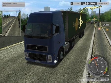 欧洲卡车模拟 Euro Truck Simulator初体验-游民