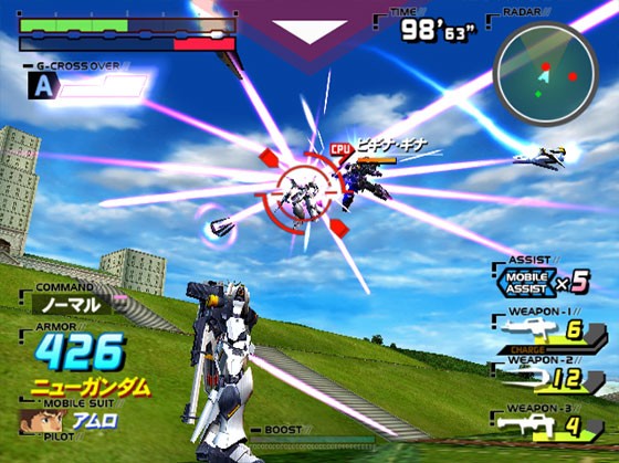 PSP《高达VS高达》部分机体使用心得-游民星