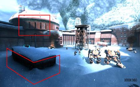 《失落的星球》xbox360与PC版画面对比图