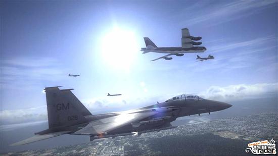 《皇牌空战6》最新游戏画面放出