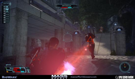 PC版《Mass Effect》游戏截图公布
