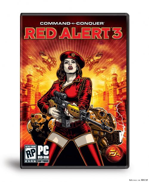 EA战略大作《红色警戒3》官方封面公布