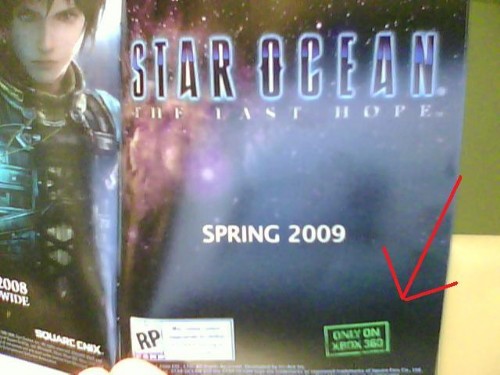 传《星之海洋4》为Xbox 360独占作品