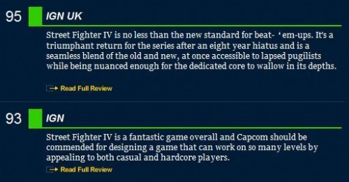《街头霸王4》获IGN 9.3分高分评价